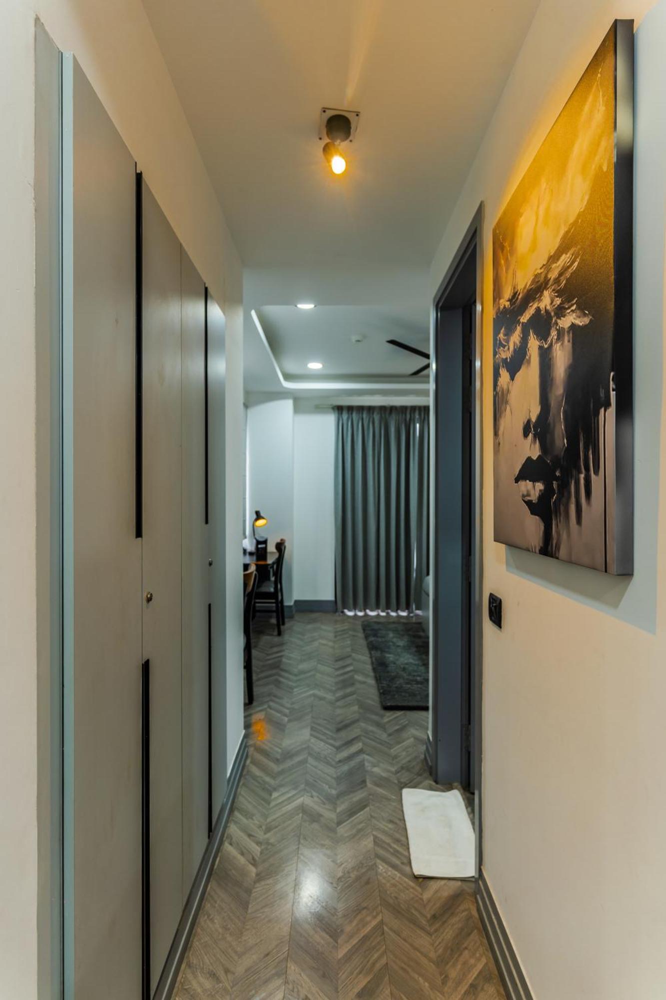 גורגאון Bedchambers Luxury Apartment Near Golf Course Road מראה חיצוני תמונה