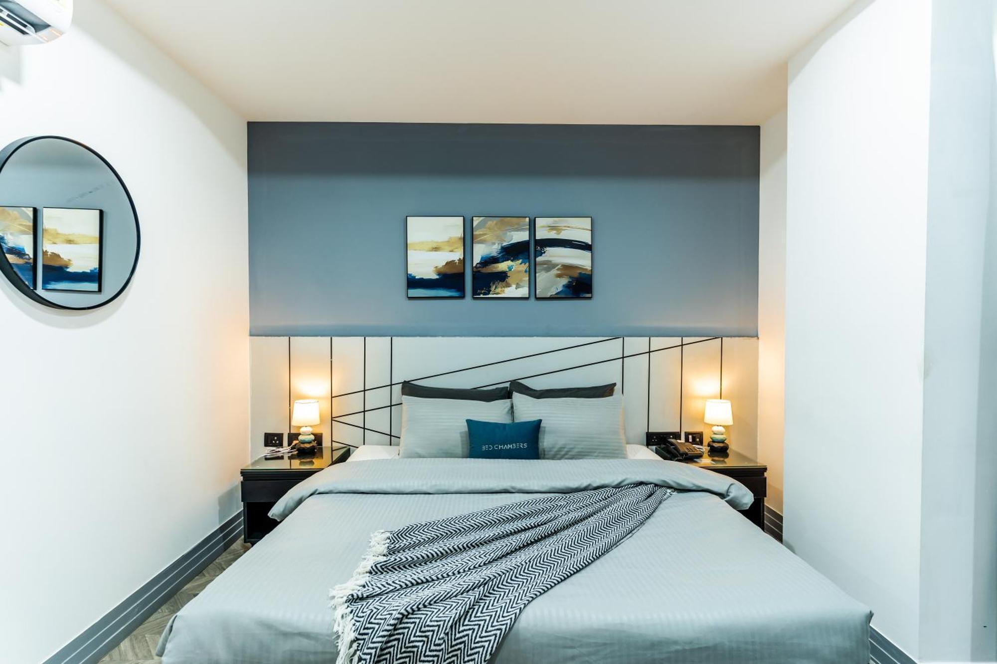 גורגאון Bedchambers Luxury Apartment Near Golf Course Road מראה חיצוני תמונה