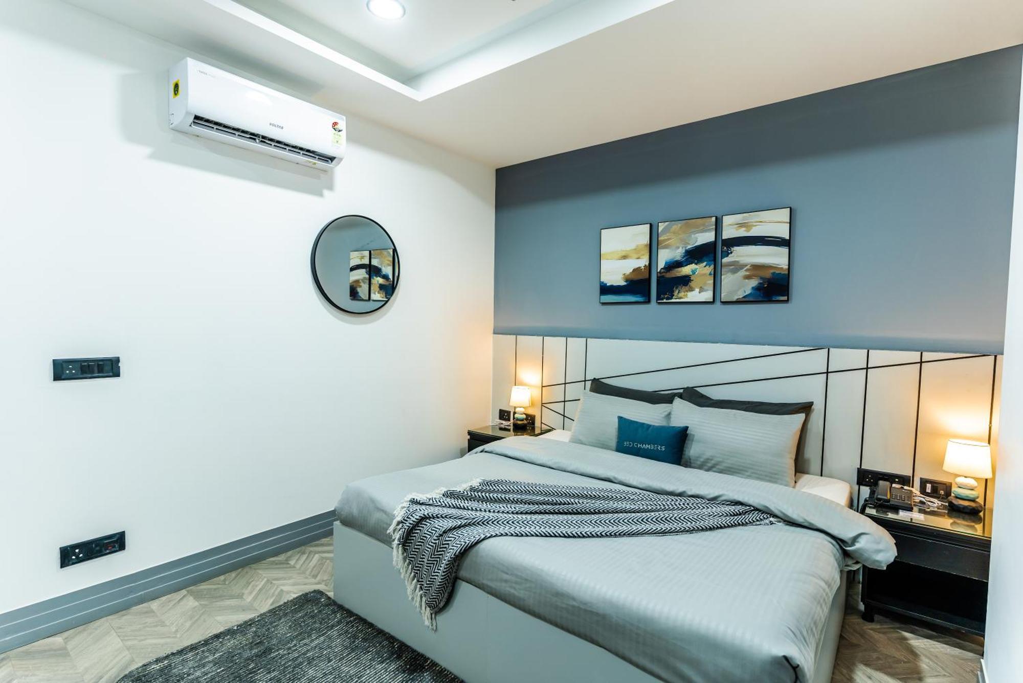 גורגאון Bedchambers Luxury Apartment Near Golf Course Road מראה חיצוני תמונה