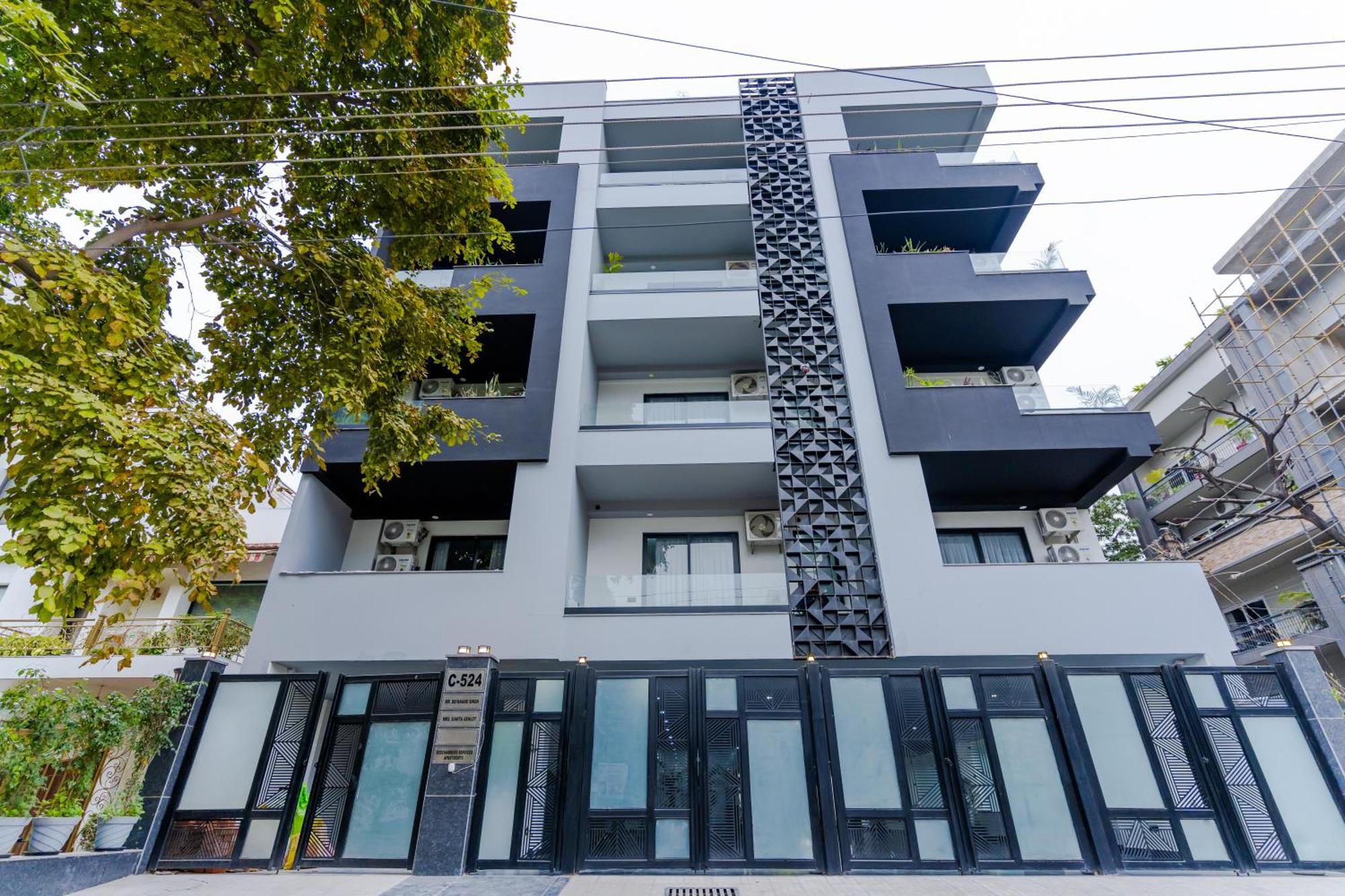 גורגאון Bedchambers Luxury Apartment Near Golf Course Road מראה חיצוני תמונה